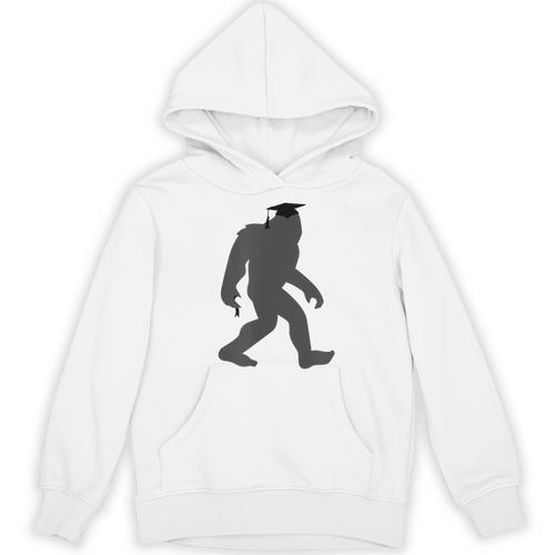 Bigfoot Graduate Shirt Cute Sasquatch Graduation Unisex Hoodie - Best Gift Smart