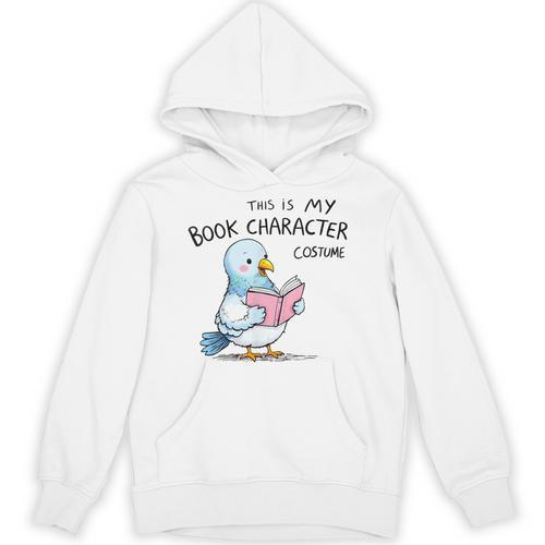This Is My Book Character Costume I Pigeon Reading Tee Unisex Hoodie - Bookorys DE
