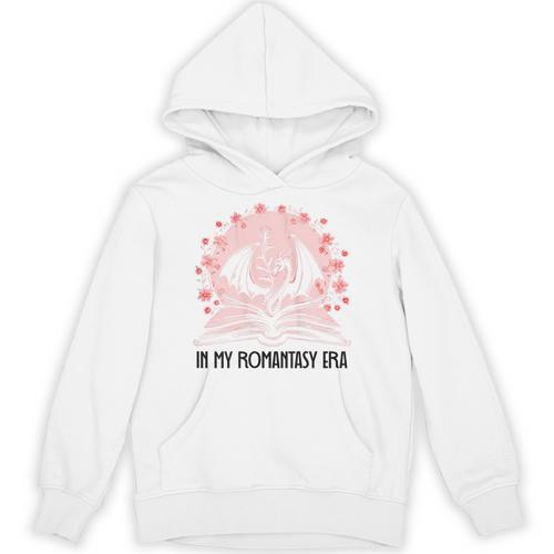 Book Dragon In My Fantasy Era Romantasy Bookish Books Lovers Unisex Hoodie - Bookorys