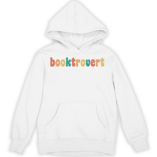 Book Lovers Introverted Bookworm Reading Booktrovert Unisex Hoodie - Raresse