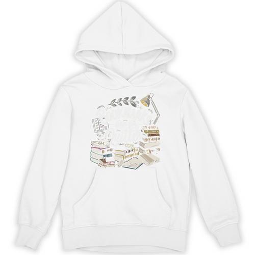 Bookmarks Are For Quitters Book Lovers Reading Unisex Hoodie - Bookorys