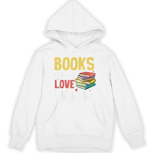 Books Are My Love Language Stack Unisex Hoodie - Bookorys