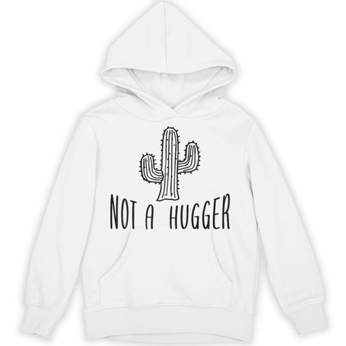 Cactus Not A Hugger Homebody Introvert Raglan Baseball Tee Unisex Hoodie - Raresse