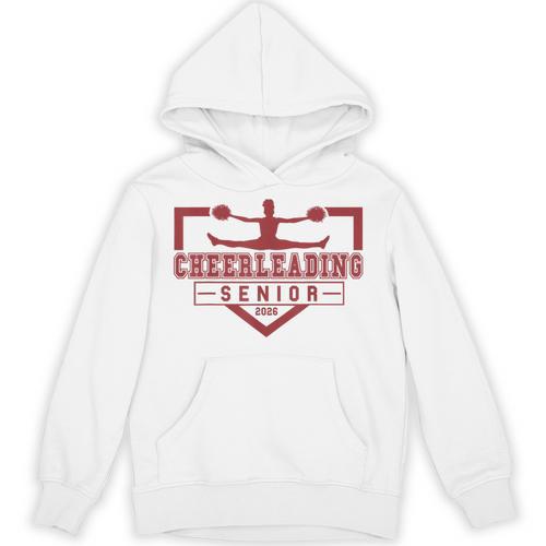 Cheerleading Senior Night Cheer Senior 2026 Graduation 69 Unisex Hoodie - Best Gift Smart