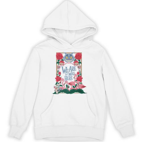 Cheshire Cat Alice In Wonderland Vintage Book Premium Unisex Hoodie - Bookorys CA