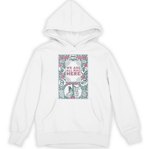 Cheshire Cat Alice In Wonderland Vintage Book Unisex Hoodie - Bookorys CA