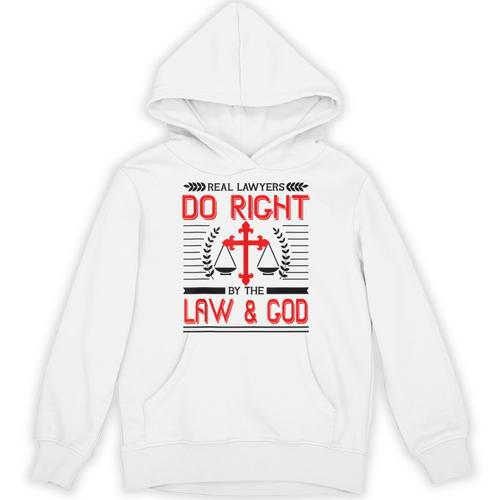 Christian Lawyer Attorney Law Student Graduation Exam Unisex Hoodie - Best Gift Smart