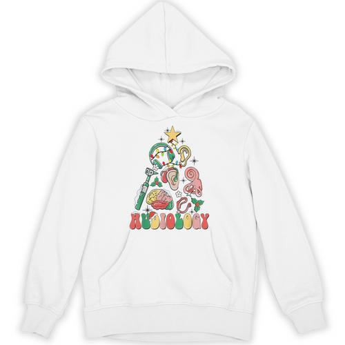 Christmas Audiology Tree Audiology Student Graduation Unisex Hoodie - Best Gift Smart