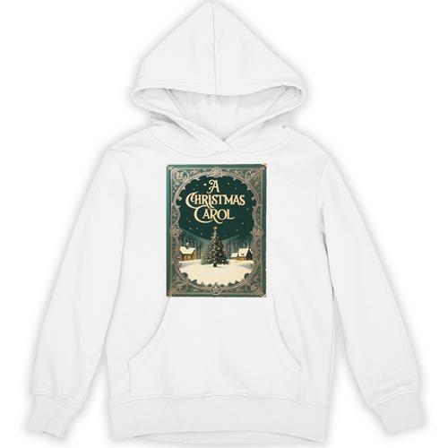 A Christmas Carol Book Cover By Charles Dickens Unisex Hoodie - Bookorys