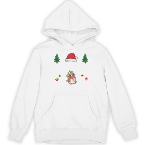 Christmas Tee Most Likely To Read A Book On Christmas Unisex Hoodie - Bookorys DE