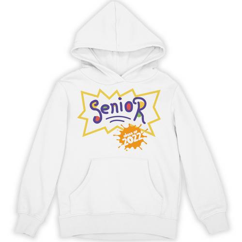Class Of 2022 Senior Year 90's TV Style Graduation For Grad Unisex Hoodie - Best Gift Smart