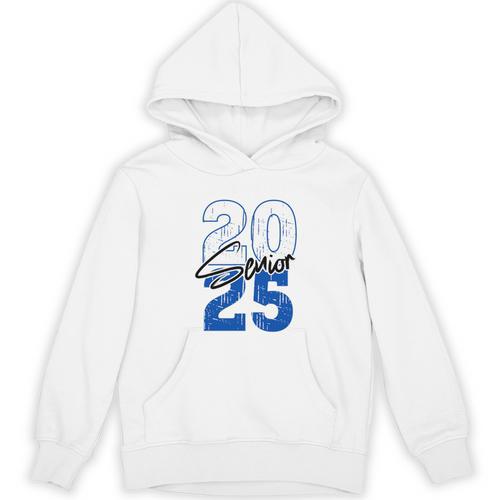 Class Of 2025 Senior Graduation 2025 Blue Unisex Hoodie - Best Gift Smart