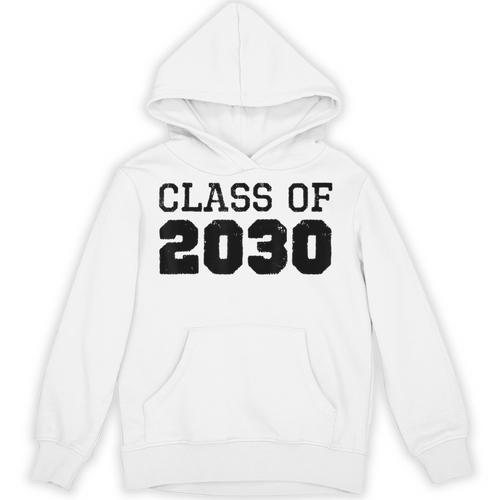 Class Of 2030 Future Graduation Vintage T-Shirt Unisex Hoodie - Best Gift Smart