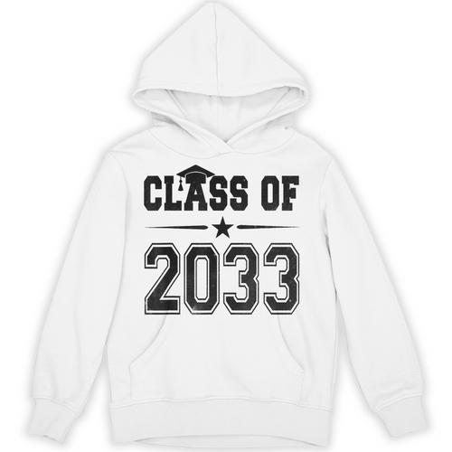 Class Of 2033 Shirt Graduation Unisex Hoodie - Best Gift Smart