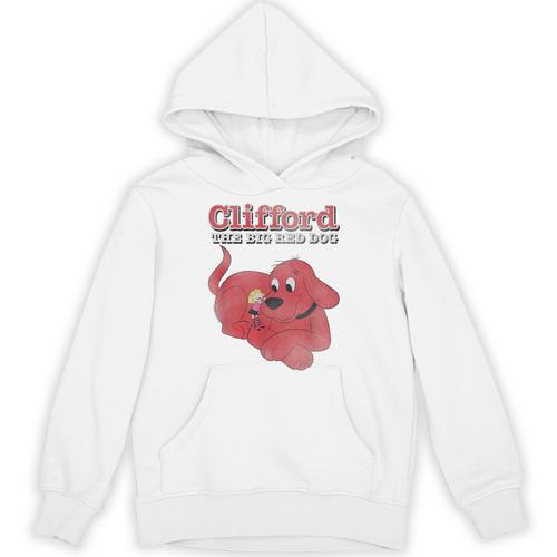 Clifford The Big Red Dog Clifford And Emily Book Cover Unisex Hoodie - Bookorys CA