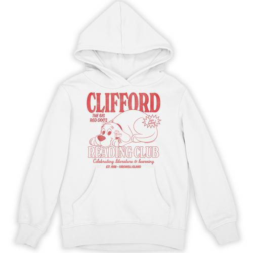 Clifford The Big Red Dog Reading Club Est 1988 Kids Books Unisex Hoodie - Bookorys DE