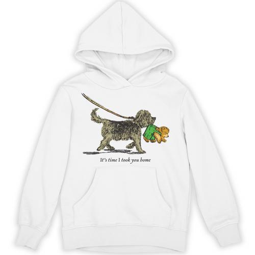 Corduroy Time I Took You Home Teddy Bear Children's Book Unisex Hoodie - Bookorys CA
