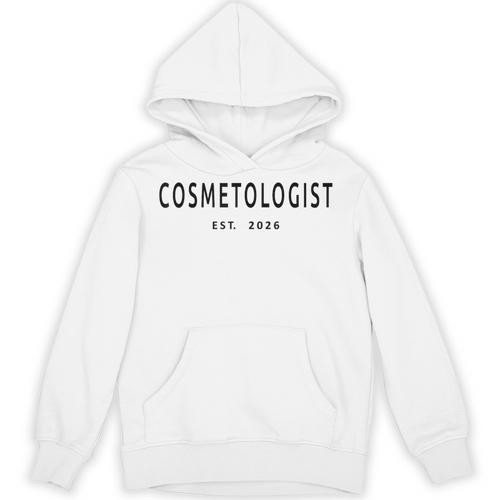 Cosmetologist Est 2026 Beauty School Cosmetology Graduation Unisex Hoodie - Best Gift Smart