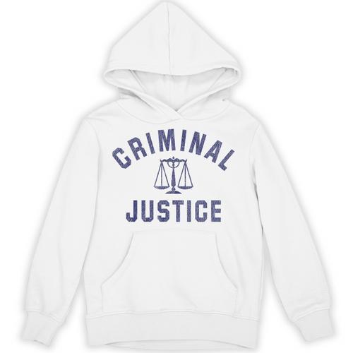 Criminal Justice Major College Graduate Graduation Unisex Hoodie - Best Gift Smart