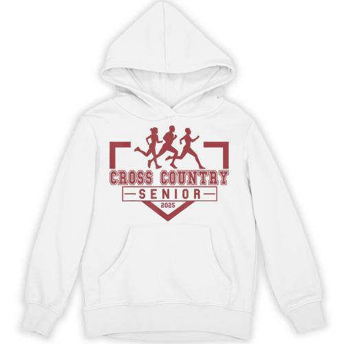 Cross Country Senior Night Senior 2025 Graduation Party 48 Unisex Hoodie - Best Gift Smart