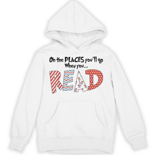 Cute Read Reading Day Book Lovers Teachers Students Kids Unisex Hoodie - Bookorys