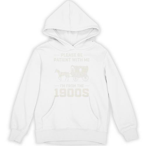 Dad Please Be Patient With Me I'm From The 1900s Vintage Premium Tri-Blend Unisex Hoodie - Figerry