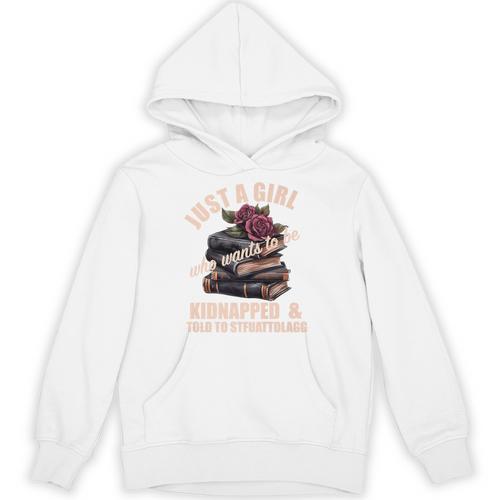 Dark Romance Women Told To STFUATTDLAGG Smutt Book Merch Premium Unisex Hoodie - Bookorys DE