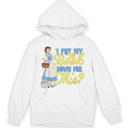 Disney Princess Belle I Put My Book Down For This Unisex Hoodie - Bookorys