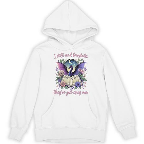 Dragon Bookish Romantasy Smut Merch Spicy Book Lover Premium Unisex Hoodie - Bookorys