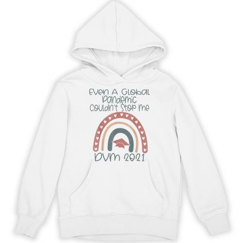 DVM Doctor Veterinary Medicine Veterinarian Graduation 2021 Unisex Hoodie - Best Gift Smart