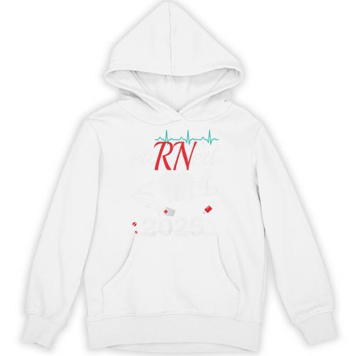 Earned It Nurse Graduation 2025 Nursing Grad Student RN LPN Unisex Hoodie - Best Gift Smart