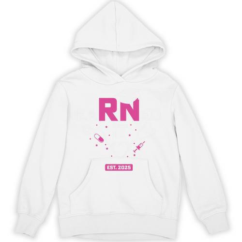 Earned It RN 2025 Nurse Graduation Nursing School Graduate Premium Tri-Blend Unisex Hoodie - Best Gift Smart
