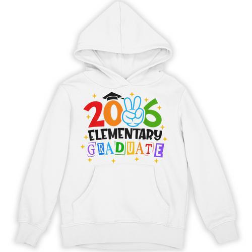 Elementary Graduate 2026 Graduation Class Of 2026 Kids Unisex Hoodie - Best Gift Smart