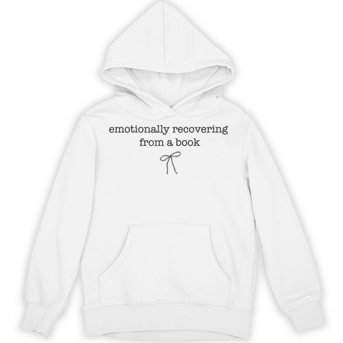 Emotionally Recovering From a Book Subtle Book Lover Unisex Hoodie - Bookorys UK