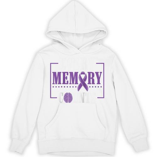 Every Memory Counts Alzheimer's Awareness Dementia Raglan Baseball Tee Unisex Hoodie - Easessy