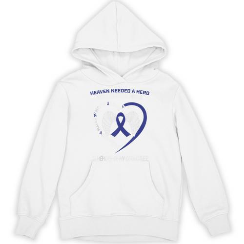 Faith Blue In Memory Of My Godmother Colon Cancer Awareness Unisex Hoodie - Easessy