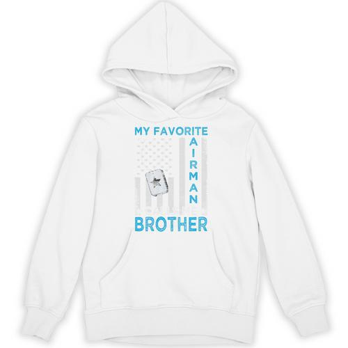 My Favorite Airman Calls Me Brother Airman Graduation Premium Tri-Blend Unisex Hoodie - Best Gift Smart