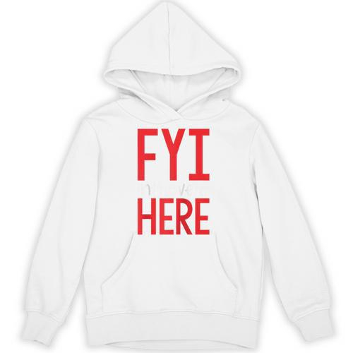 Fyi Introvert Here Raglan Baseball Tee Unisex Hoodie - Raresse