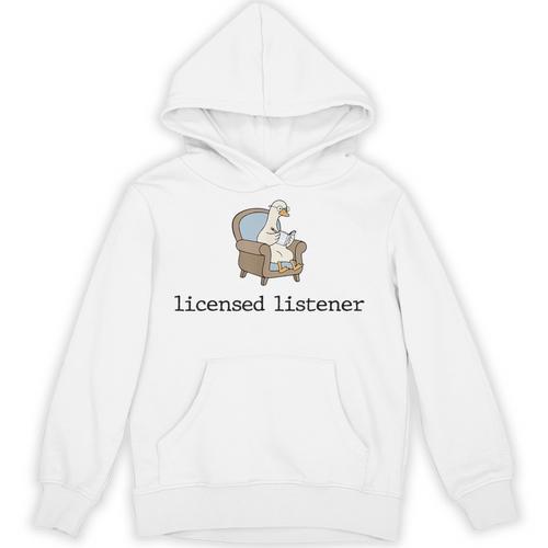 Goose Licensed Listener Psychology School Graduation Unisex Hoodie - Best Gift Smart