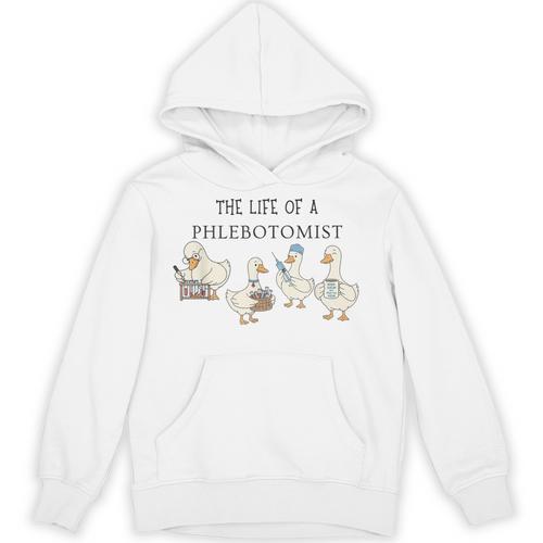 Goose Phlebotomy Technician Graduation Lab Week 2026 Unisex Hoodie - Best Gift Smart