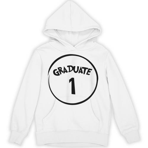 Graduate 1 Graduation Shirt Unisex Hoodie - Best Gift Smart