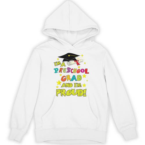 Graduation Class 2018 Cap Gown Shirt Preschool Grad Proud Unisex Hoodie - Best Gift Smart