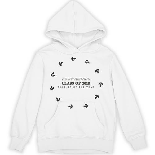 Graduation For Her TEACHER OF THE YEAR Class Of 2018 Unisex Hoodie - Best Gift Smart