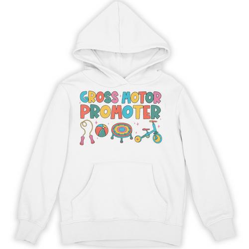 Gross Motor Promoter Physical Therapist Graduation PT Unisex Hoodie - Best Gift Smart