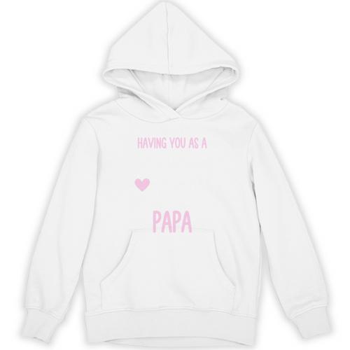 Guardian Angel Memorial In Memory Of Papa Dad Grandpa Unisex Hoodie - Easessy