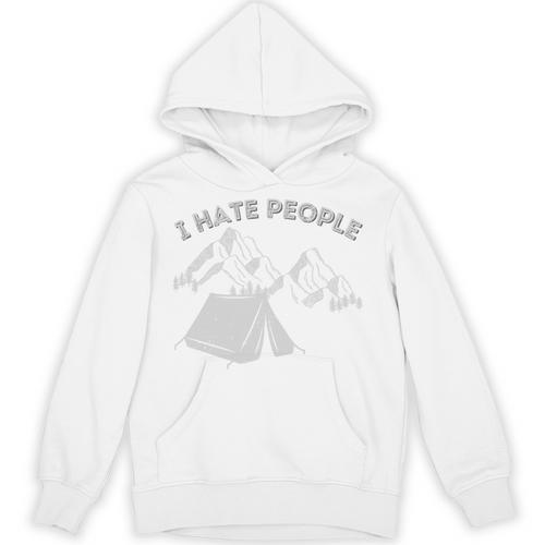 I Hate People Introvert Sarcastic I Love Camping Unisex Hoodie - Raresse
