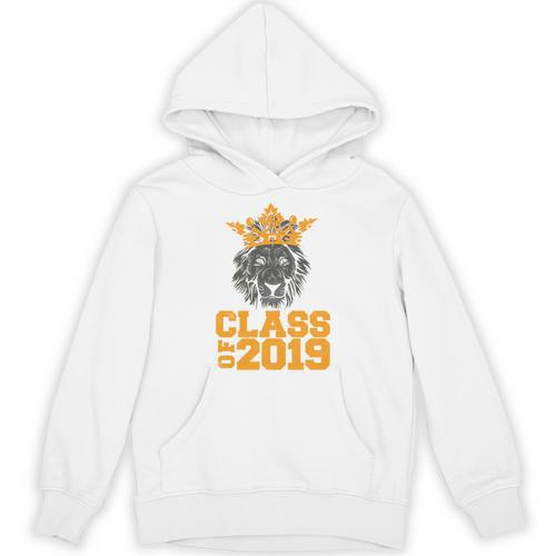 High School King Graduation Shirt Class Of 2019 Seniors Unisex Hoodie - Best Gift Smart