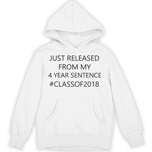 Highschool College Graduation Class Of 2018 Shirt Unisex Hoodie - Best Gift Smart