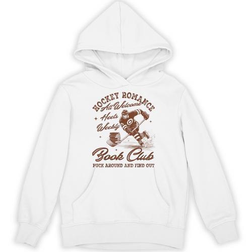 Hockey Romance Smut Reader Book Club Book Lover Bookish Unisex Hoodie - Bookorys CA