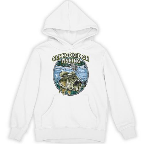 Hooked On Fishing Introvert Sayings Antisocial Quotes Raglan Baseball Tee Unisex Hoodie - Raresse